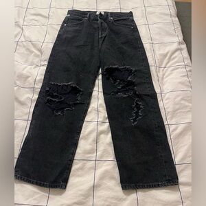 Citizen of humanity Distressed Black Jeans